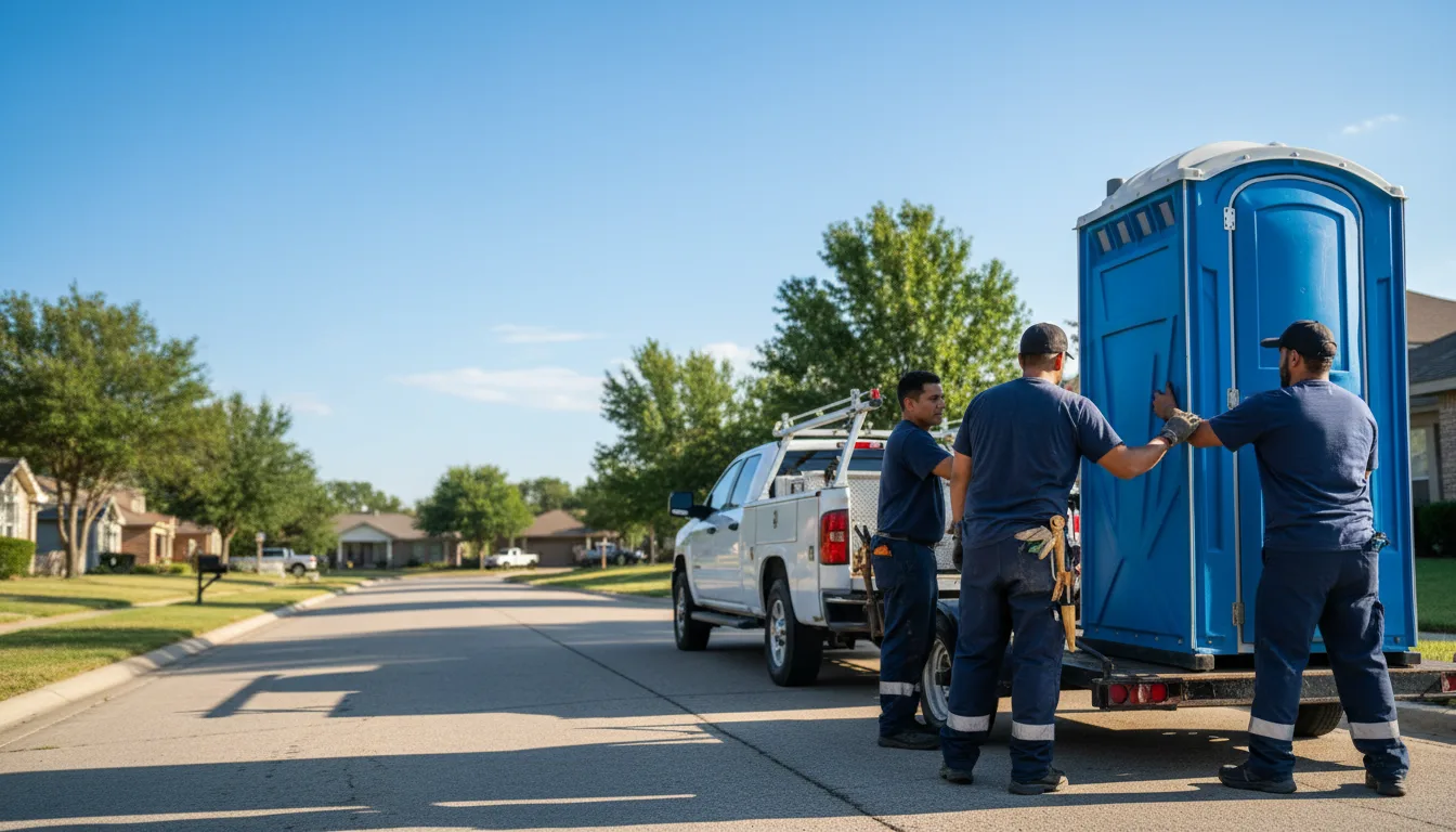 Portable Toilet Rental in Trenton, TX near me